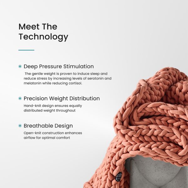 Knit Weighted Blanket - Image 36