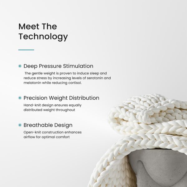 Knit Weighted Blanket - Image 48