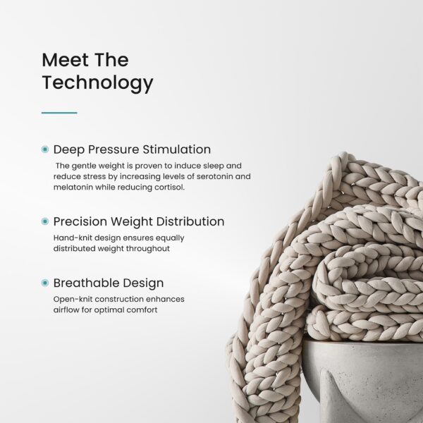 Knit Weighted Blanket - Image 54