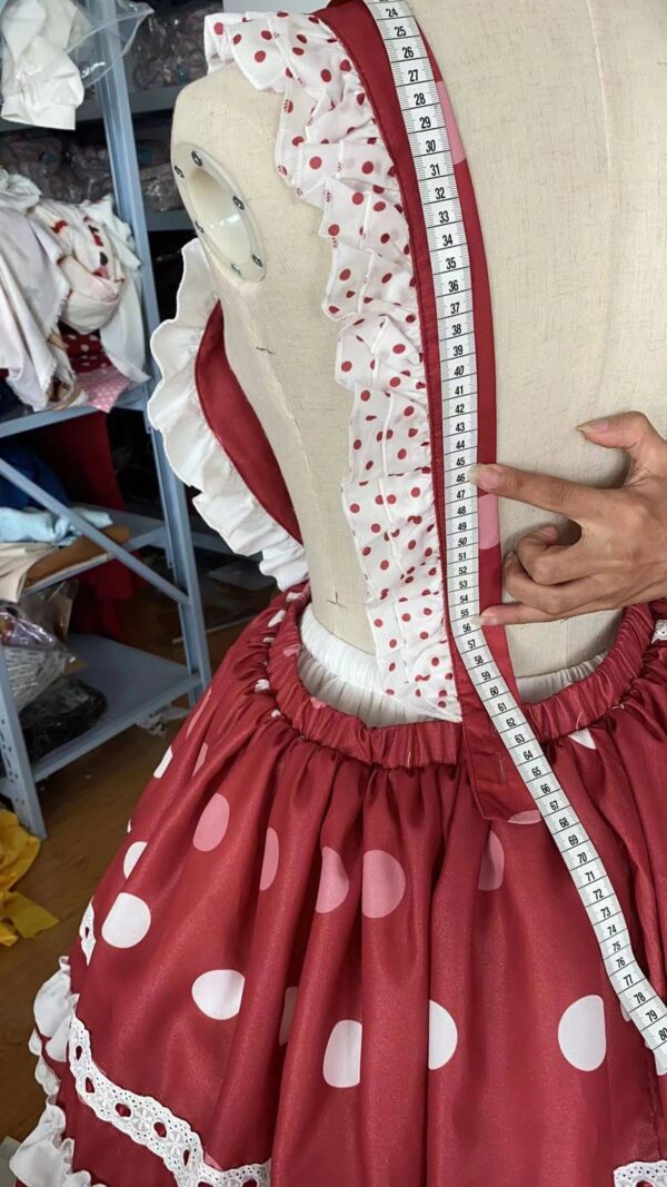 Strawberry Puffs Sweet Lolita, Plus Size Kawaii Dress, Kawaii Garment, Kawaii Overall - Image 2