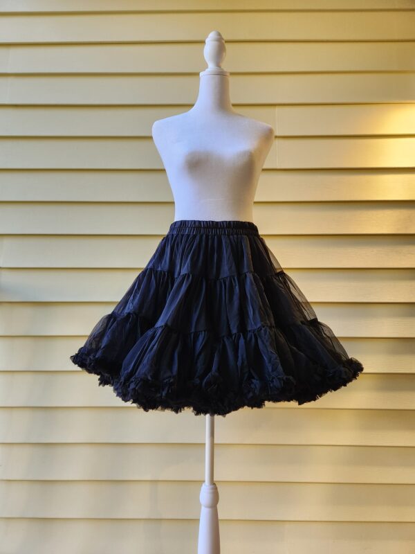 Ultra Soft Black Tutu Petticoat