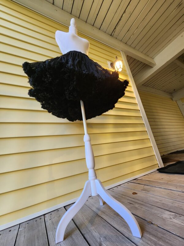 Ultra Soft Black Tutu Petticoat - Image 4