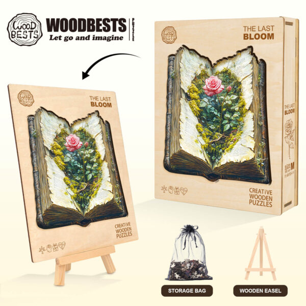 The Last Bloom  Wooden Jigsaw Puzzle - Image 6