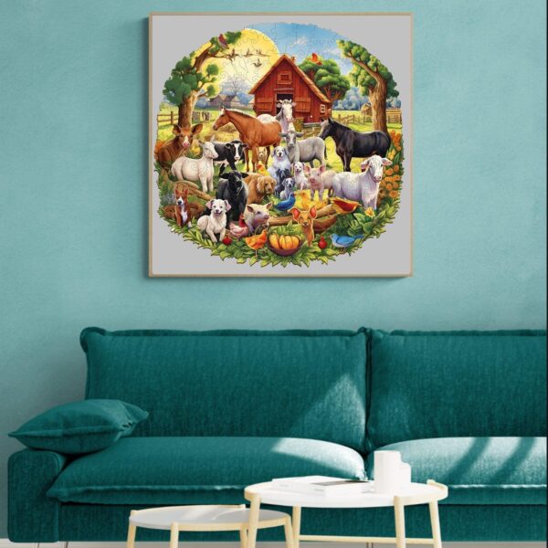 Fun Farm Wooden Jigsaw Puzzle - Image 8