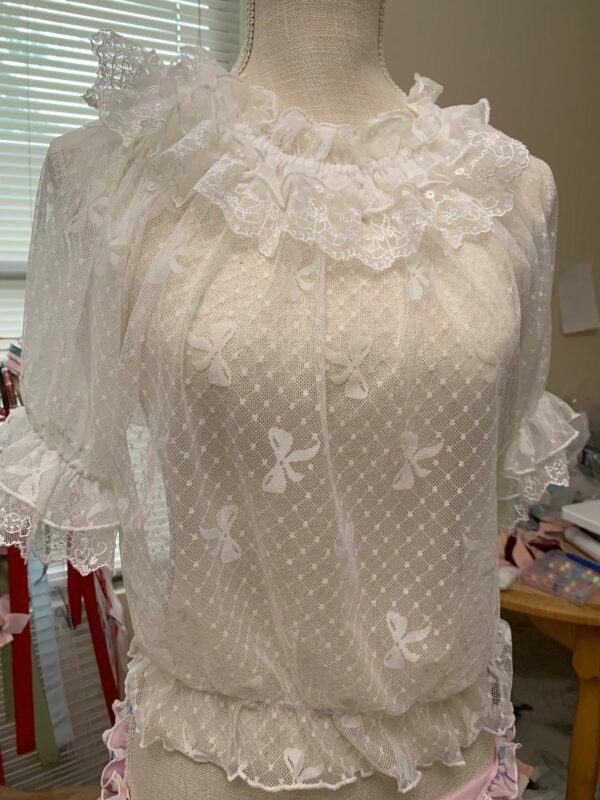 NightWhisper Original Lace Blouse - Image 2
