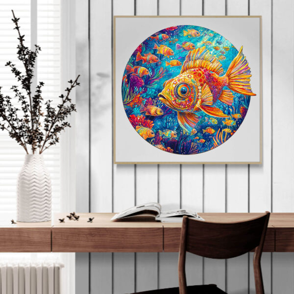 Just Keep Swimming  Wooden Jigsaw Puzzle - Image 10