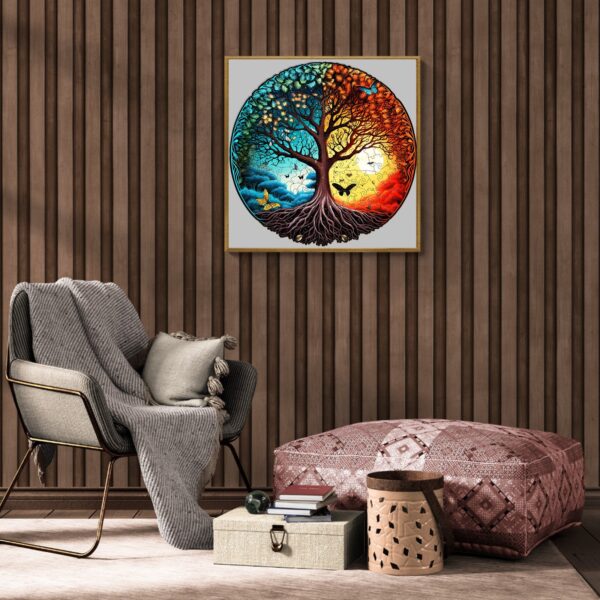 Yin Yang Tree Of Life 6 Wooden Jigsaw Puzzle - Image 7