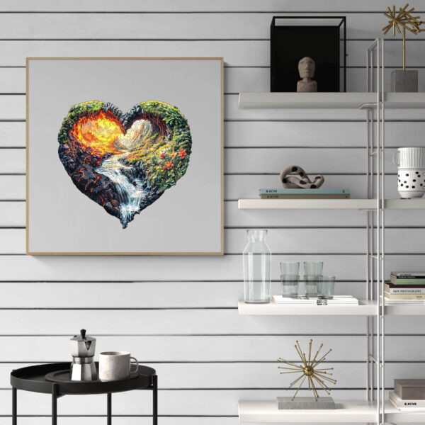 ETERNAL FLOW  Wooden Jigsaw Puzzle - Image 12