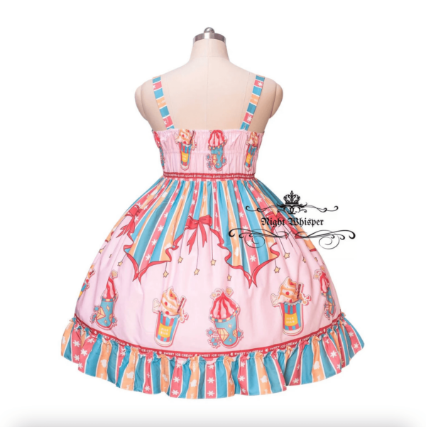Limited Stock, Summer Ice-cream Dress, Night Whisper Lolita, Plus Size Lolita - Image 2