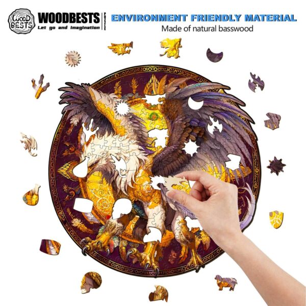 Flash Sale⚡  Griffin Wooden Jigsaw Puzzle - Image 3