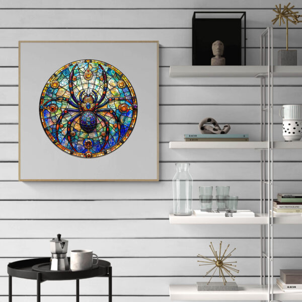 Gem Spider Shadow Wooden Jigsaw Puzzle - Image 10
