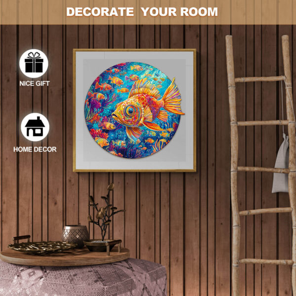 Just Keep Swimming  Wooden Jigsaw Puzzle - Image 8