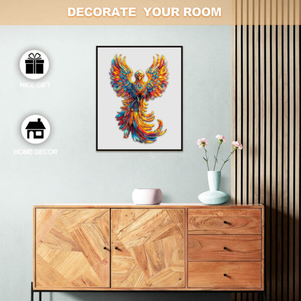 Flameborn  Wooden Jigsaw Puzzle - Image 8