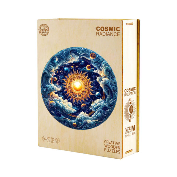 Cosmic Radiance  Wooden Jigsaw Puzzle - Image 6