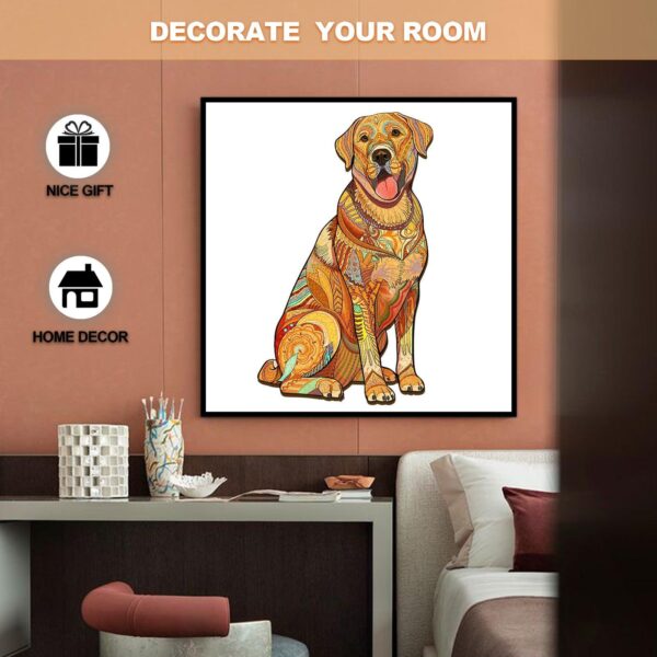 Labrador Wooden Jigsaw Puzzle - Image 5
