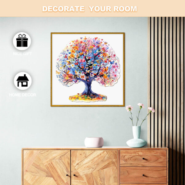 Life Tree Wooden Jigsaw Puzzle - Image 5