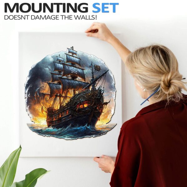 Sailing Ship Wooden Jigsaw Puzzle - Image 9