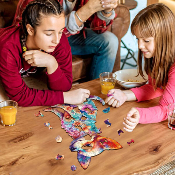 Cute Puppy Wooden Jigsaw Puzzle - Image 6