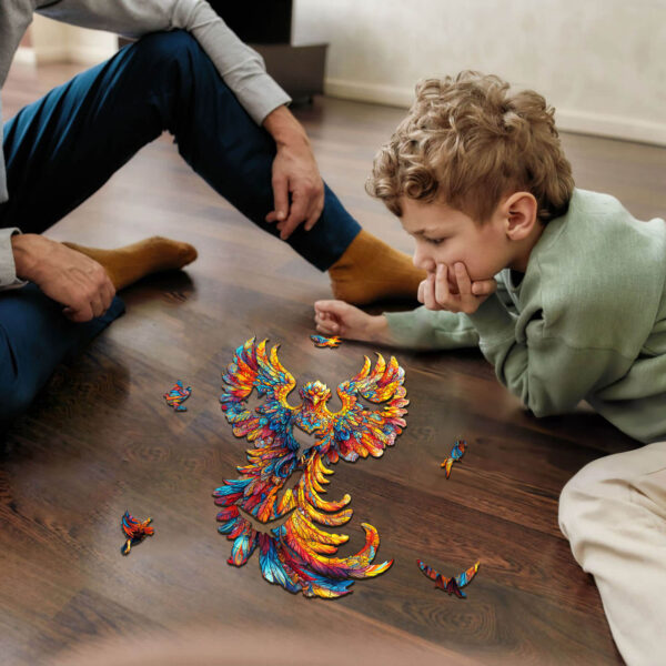 Flameborn  Wooden Jigsaw Puzzle - Image 7