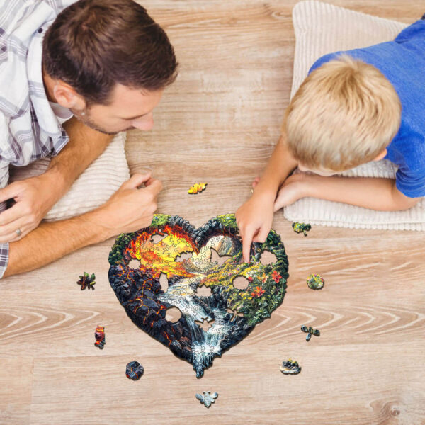 ETERNAL FLOW  Wooden Jigsaw Puzzle - Image 10