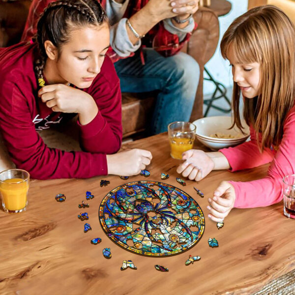 Gem Spider Shadow Wooden Jigsaw Puzzle - Image 7