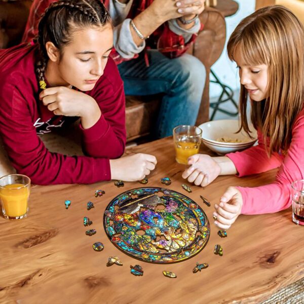 Mystic Vials Wooden Jigsaw Puzzle - Image 7