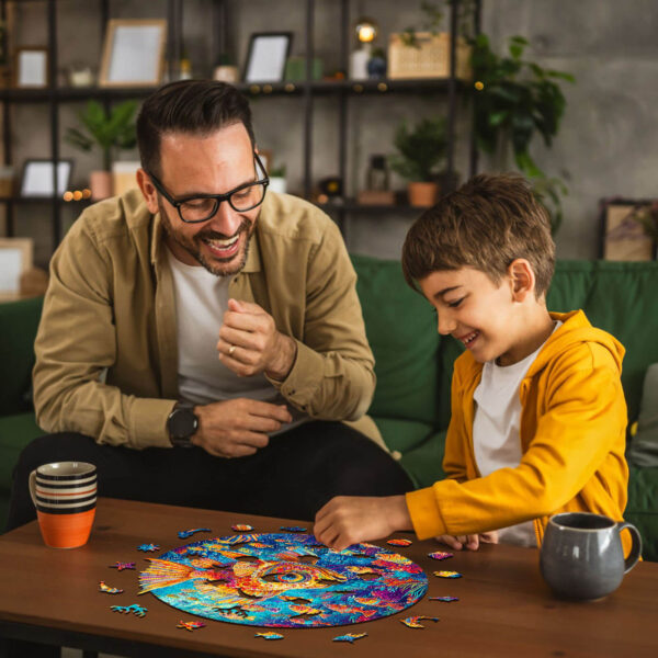 Just Keep Swimming  Wooden Jigsaw Puzzle - Image 7