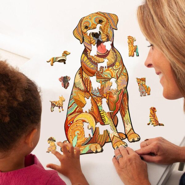 Labrador Wooden Jigsaw Puzzle - Image 4