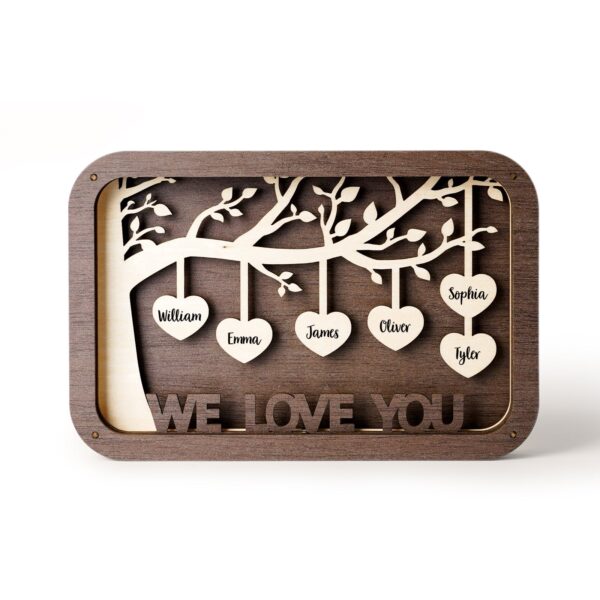 Personalized Family Tree with Names