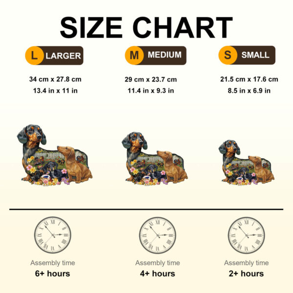 Puppy Garden Wooden Jigsaw Puzzle - Image 6