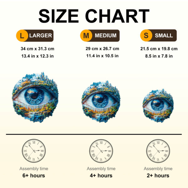 Eye of Nature Wooden Jigsaw Puzzle - Image 7