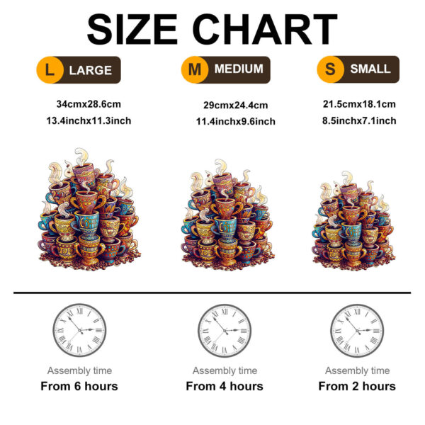 Coffee Dreams  Wooden Jigsaw Puzzle - Image 6