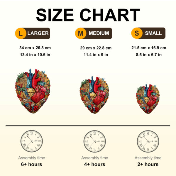 Heart of the City Wooden Jigsaw Puzzle - Image 7