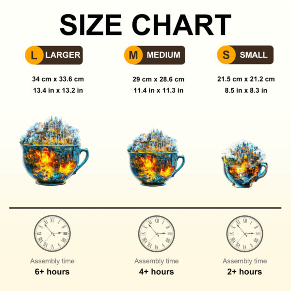 Magic cup-2 Wooden Jigsaw Puzzle - Image 6