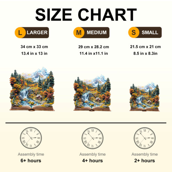 Autumn Wonderland Wooden Jigsaw Puzzle - Image 7