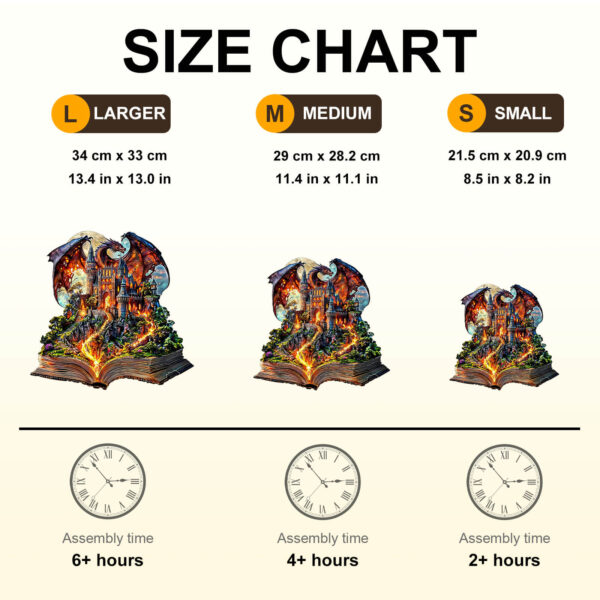 Epic Tale Wooden Jigsaw Puzzle - Image 7