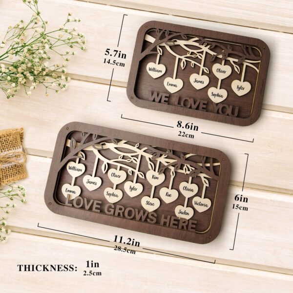 Personalized Family Tree with Names - Image 4