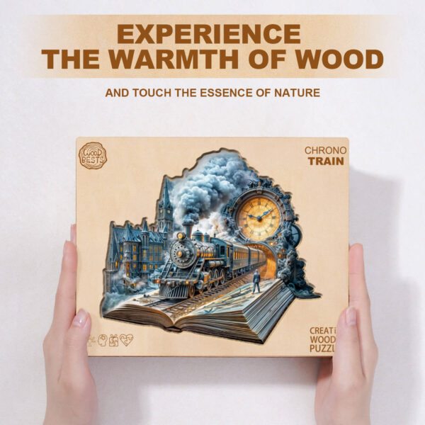 Chrono Train Wooden Jigsaw Puzzle - Image 5