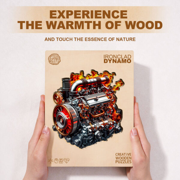 Ironclad Dynamo  Wooden Jigsaw Puzzle - Image 5