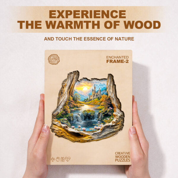Enchanted Frame-2 Wooden Jigsaw Puzzle - Image 3