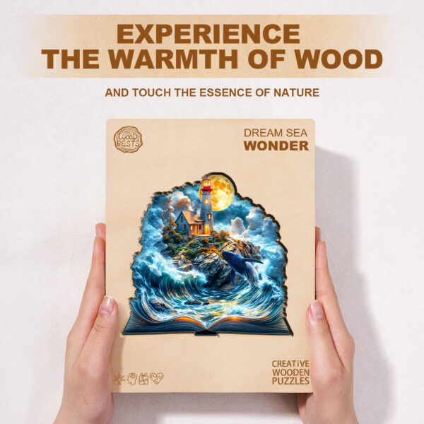 Dream Sea Wonder Wooden Jigsaw Puzzle - Image 3