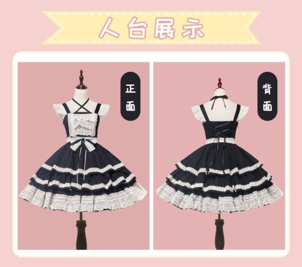 Blue Color Classic Lolita Dress - Image 5