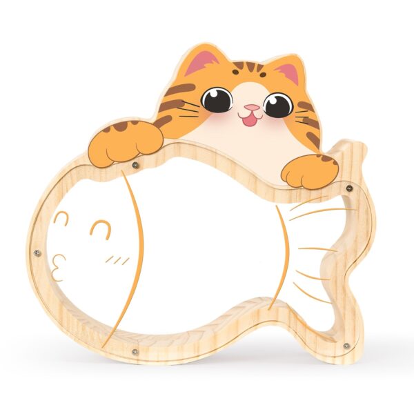 Customized Kitten Shaped Children's Piggy Bank
