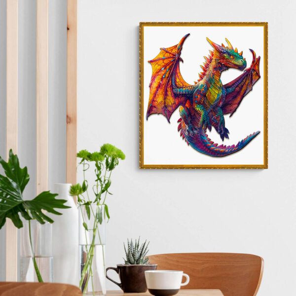 Dragon Wooden Jigsaw Puzzle - Image 8
