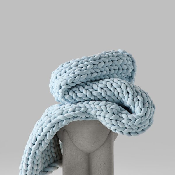 Knit Weighted Blanket - Image 13