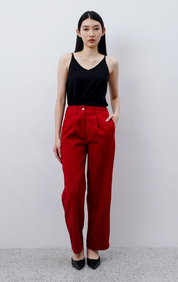 Niskala Pants Maroon - Image 5