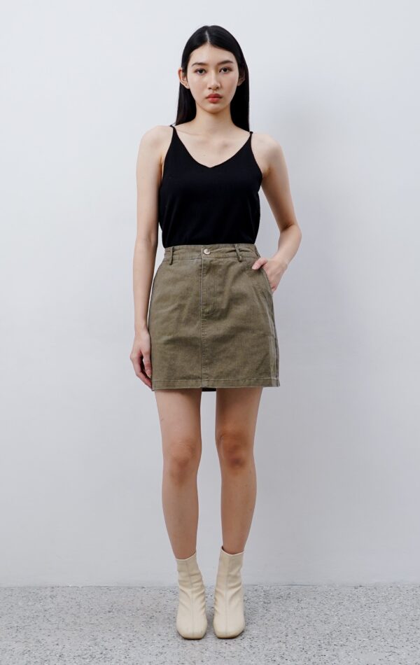 Breya Skirt Brown - Image 5