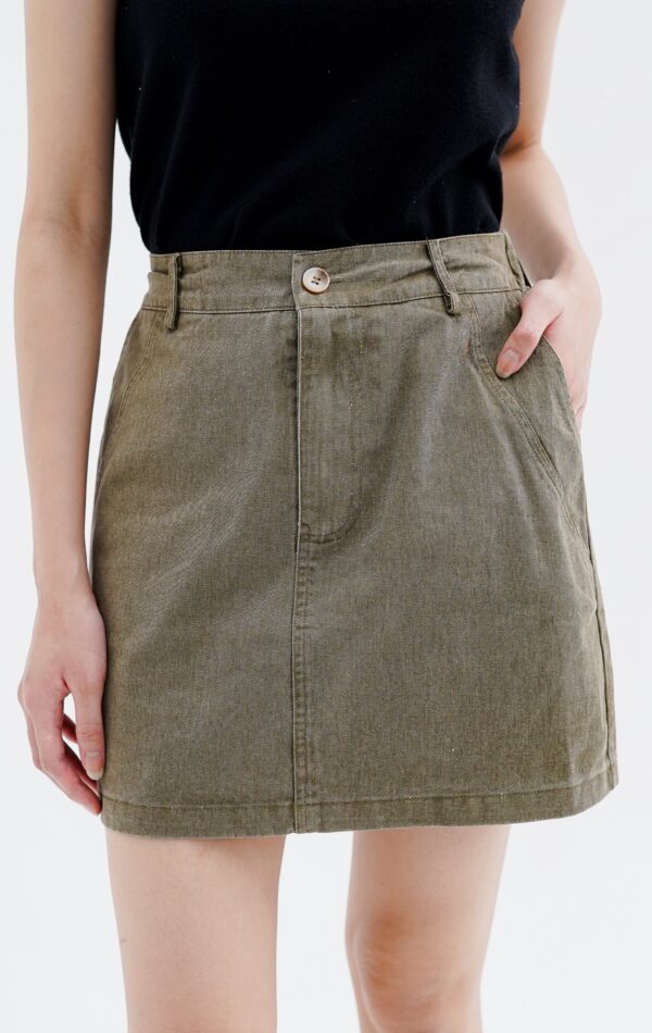 Breya Skirt Brown - Image 2