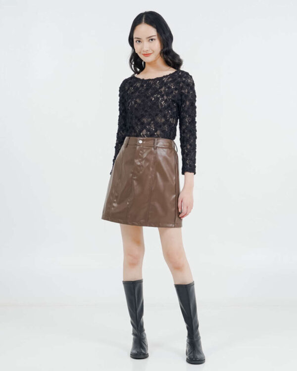 ES Faint Skirt Brown