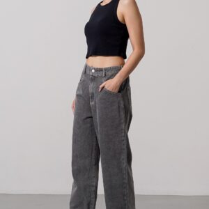 Marthen Pants Black Denim